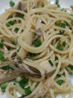 簡単美味しい きのことたらこのスパゲティ-レシピのメイン写真