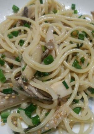 簡単美味しい　きのことたらこのスパゲティ-レシピのメイン写真