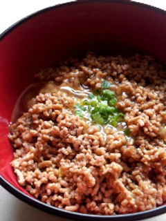 簡単!STKG☆ひき肉そぼろ卵かけ飯-レシピのメイン写真