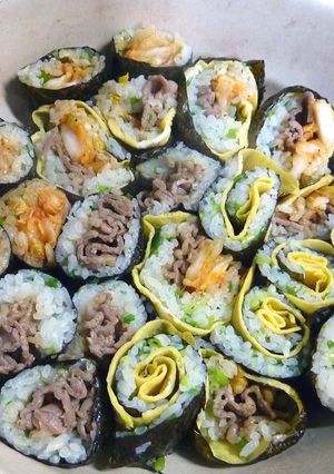 恵方巻きビビンバ風-レシピのメイン写真