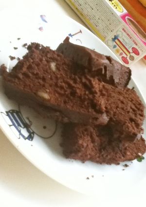 超簡単！ＨＭとレンジでチン！ブラウニー☆-レシピのメイン写真