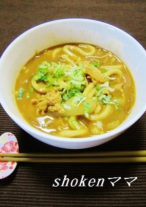 牛乳入りまろやかカレーうどん♪-レシピのメイン写真