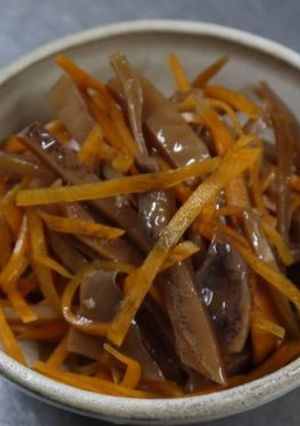 福島の味♪【イカにんじん】食べてみて！-レシピのメイン写真