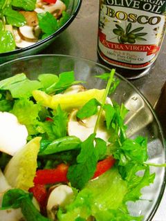 赤白緑の大人なサラダ-レシピのメイン写真