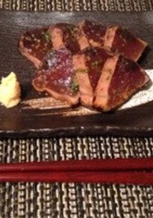 簡単美味しいカツオのたたき-レシピのメイン写真