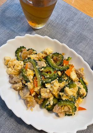 味噌でまろやか味！ゴーヤチャンプル⭐︎-レシピのメイン写真