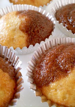 ♥チョコ＆バナナのカップケーキ♥-レシピのメイン写真
