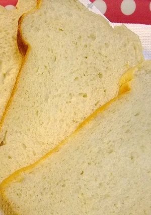 米粉と塩麹の湯だね仕立て やわもち食パン-レシピのメイン写真
