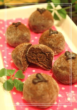 とろ～り★ひとくち生チョコ大福-レシピのメイン写真