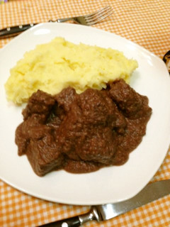 牛肉の赤ワイン煮-レシピのメイン写真
