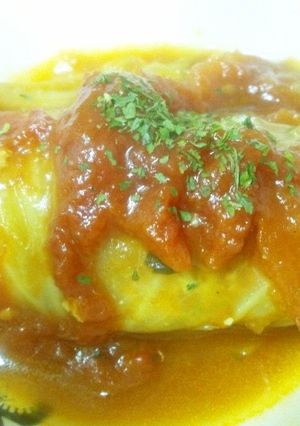お豆腐のロールキャベツ-レシピのメイン写真