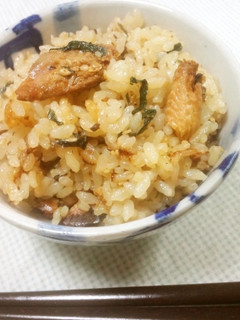 簡単☆いわし缶で炊き込みご飯-レシピのメイン写真