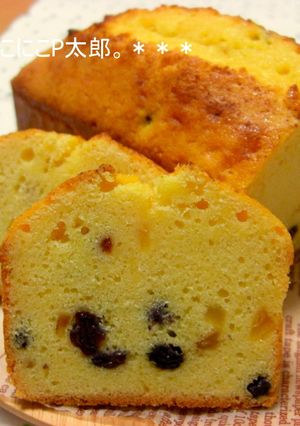 ドライフルーツのパウンドケーキ♪-レシピのメイン写真