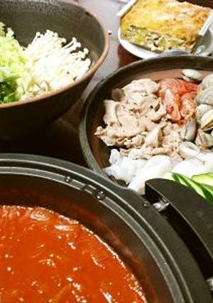 ポット家のトマト鍋の素-レシピのメイン写真