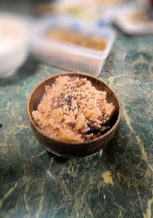 炊飯器で★簡単小豆おこわ-レシピのメイン写真