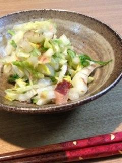 白菜のゆずかつおサラダ-レシピのメイン写真