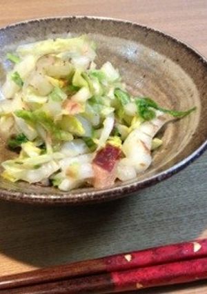 白菜のゆずかつおサラダ-レシピのメイン写真