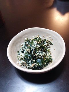 超簡単♪しらすとワカメのふりかけ-レシピのメイン写真