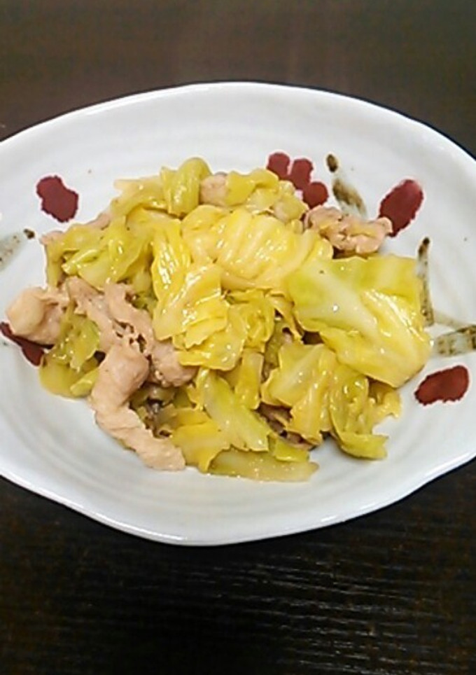 簡単!!きゃべつの煮物-レシピのメイン写真