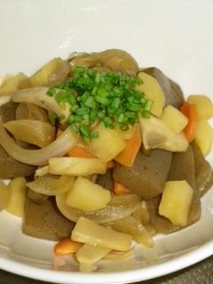 ヘルシー☆こんにゃく&野菜炒め-レシピのメイン写真