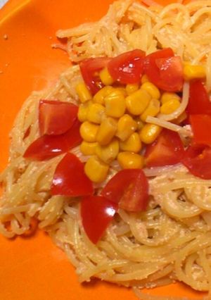 韓国風？!明太子パスタ-レシピのメイン写真