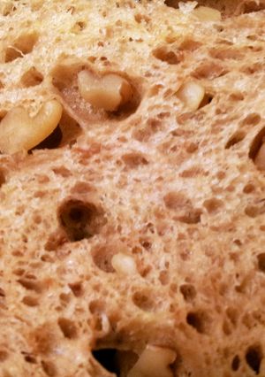 ホームベーカリーで低糖くるみパン-レシピのメイン写真