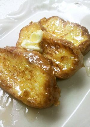 ♡フランスパンDEフレンチトースト♡休日-レシピのメイン写真