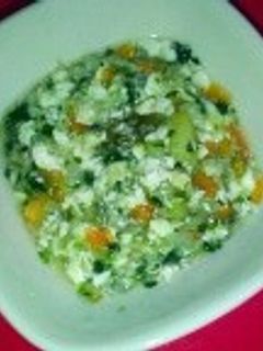 お野菜の豆腐白和え☆離乳食♪-レシピのメイン写真