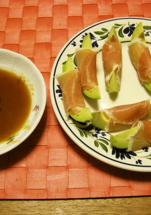 アボカドの生ハム巻き-レシピのメイン写真