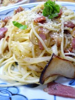 ハムとエリンギのパスタ-レシピのメイン写真