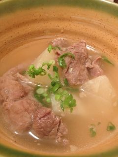 牛すじと大根のスープ-レシピのメイン写真