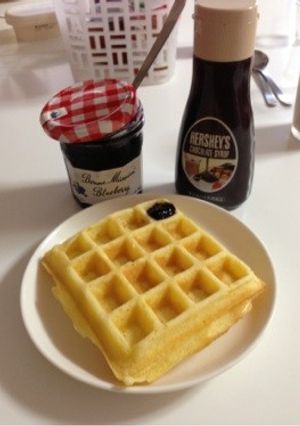 アメリカンワッフル-レシピのメイン写真