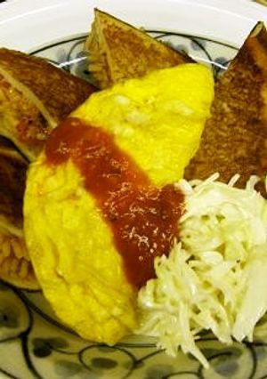 バウルーでホットサンドイッチ　ナポリタン-レシピのメイン写真
