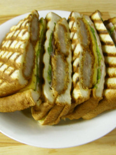 ステーキパンでホットカツサンド-レシピのメイン写真