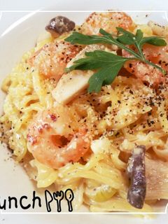 焼きそばdeカルボナーラ-レシピのメイン写真