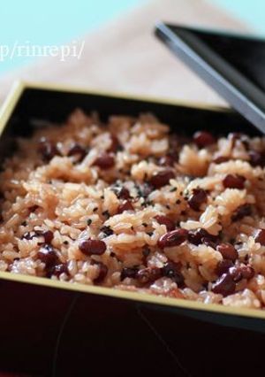 圧力鍋でお赤飯-レシピのメイン写真