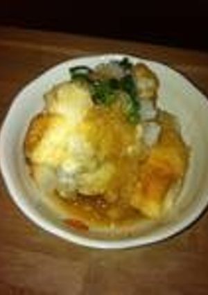 揚げ餅　大根おろし和え-レシピのメイン写真