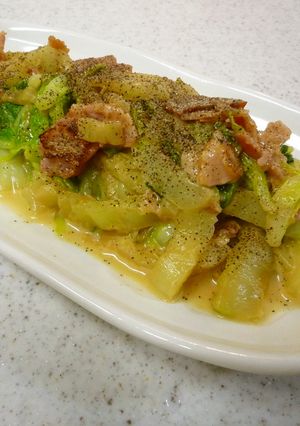 ☼超簡単♪白菜とベーコンのチーズ炒め-レシピのメイン写真