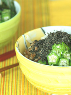 ネバトロ黒ごま丼-レシピのメイン写真