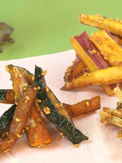 金ごまたっぷり野菜かりんとう-レシピのメイン写真