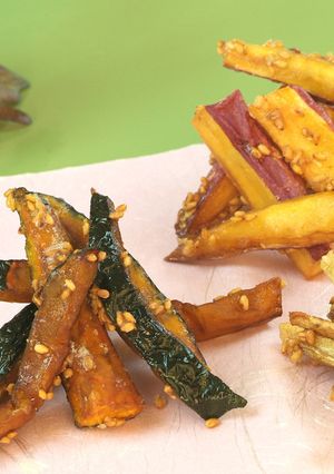 金ごまたっぷり野菜かりんとう-レシピのメイン写真