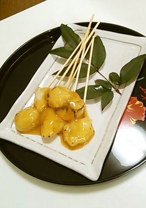 余ったお餅で♪京都のあぶり餅風♡*.°-レシピのメイン写真