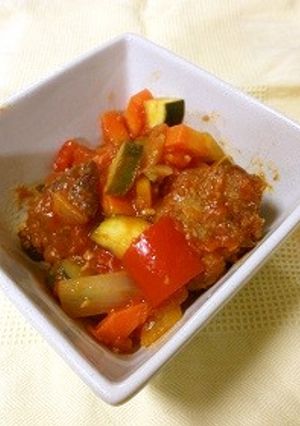 から揚げ簡単リメイク★ラタトゥイユ風-レシピのメイン写真