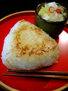 パパッと昆布茶の焼きおにぎり!-レシピのメイン写真