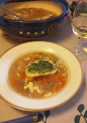 根菜のスープリゾット-レシピのメイン写真