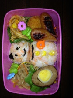 簡単!雪だるま弁当-レシピのメイン写真