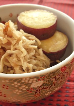 切干大根とさつまいもの蒸し焼き-レシピのメイン写真