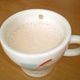 豆乳でカルピス味ホットドリンク