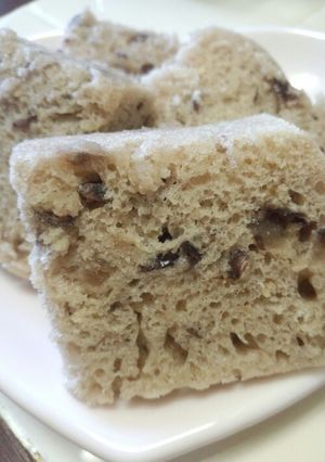 ゆであずき缶とHMで☆簡単あずき蒸しパン-レシピのメイン写真