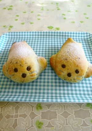 ゴマあざらしのパン-レシピのメイン写真